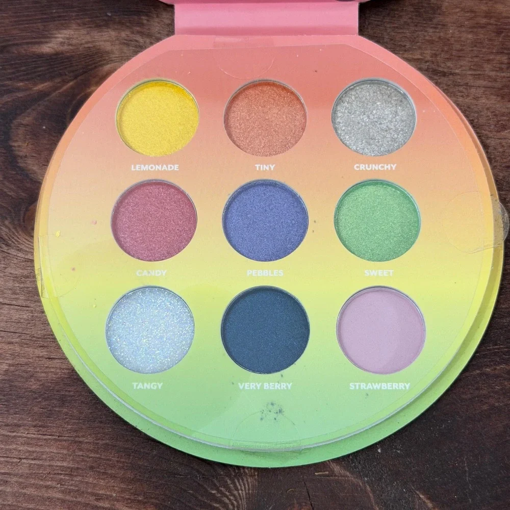 Taste Beauty Nerds Candy 9-Shade Eyeshadow‎ Palette Vibrant Rainbow Colors New